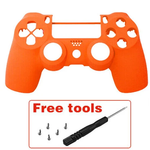 Orange PS4 Pro сменный контроллер оболочка Крышка Лицевой панели чехол Верхняя для Playstation 4 PRO JDM 040 JDS 040 Dualshock 4 V2 Gen 2th - Цвет: Orange