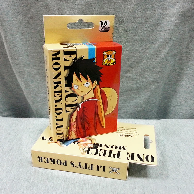 54 шт./компл. цельные Фигурки Коллекция обезьянка D. Luffy Poker Card & Roronoa Zoro игральные