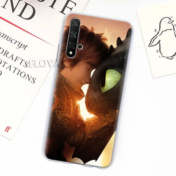 Чехол для телефона, чехол для Honor 20 Pro 9 10 Lite 8X 8A 8C 8S 7A 7S Y7 Y9 V20, Беззубик, Как приручить дракона, Жесткий PC Ca - Цвет: 006