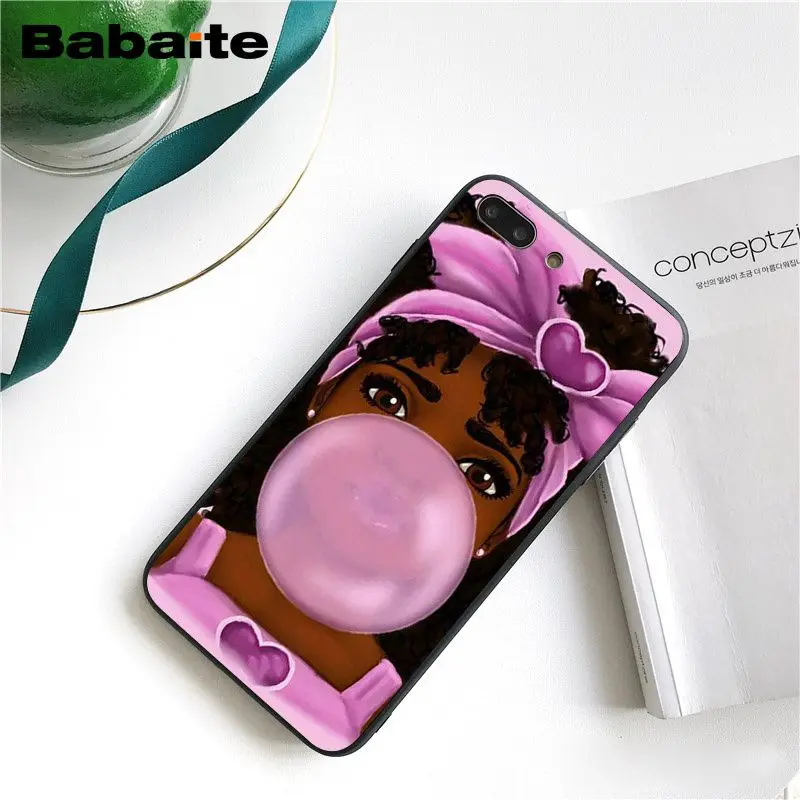 Чехол для телефона Babaite queen Afro Melanin Poppin для iphone 11 Pro 11Pro Max 6S 6plus 7plus 8 8Plus X Xs MAX 5 5S XR