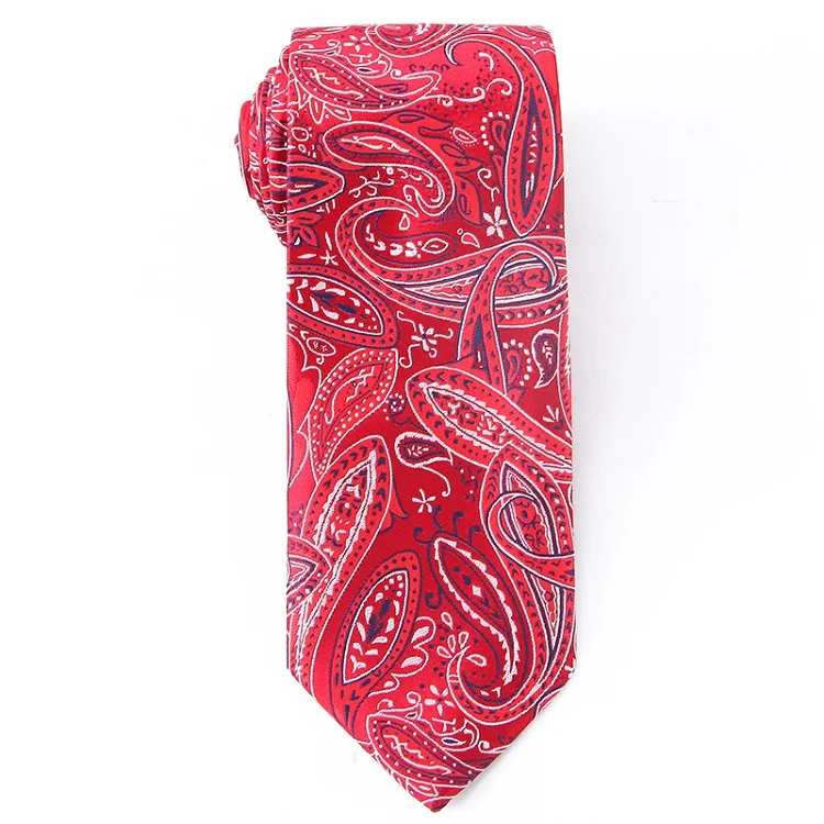 paisley tie PPT-007 Портной Смит 1200 стежков 7,5 см мужские галстуки, новые мужские модные галстуки с узором пейсли, жаккардовые галстуки Corbatas Gravata, мужской деловой толстый галстук - Цвет: paisley tie PPT-007