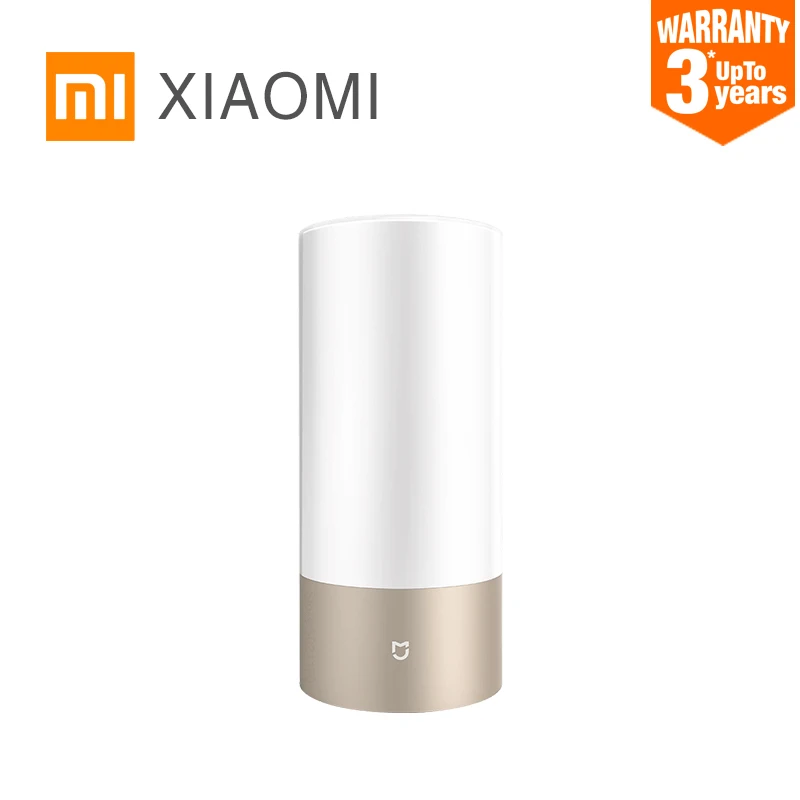XIAOMI MIJIA прикроватная лампа MJCTD01YL умный светодиодный настольный светильник портативный настольный ночник для помещений спальня Bluetooth приложение сенсорное управление