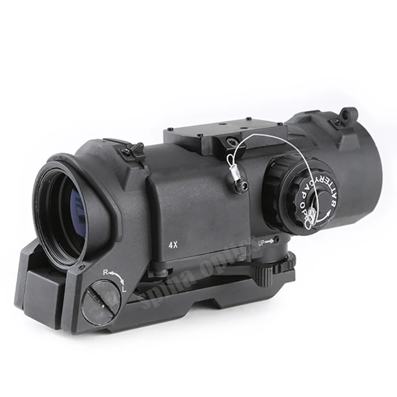 Оптика SPINA 4x32F + HD400 оптический прицел Охотничья винтовка с мини красной точкой