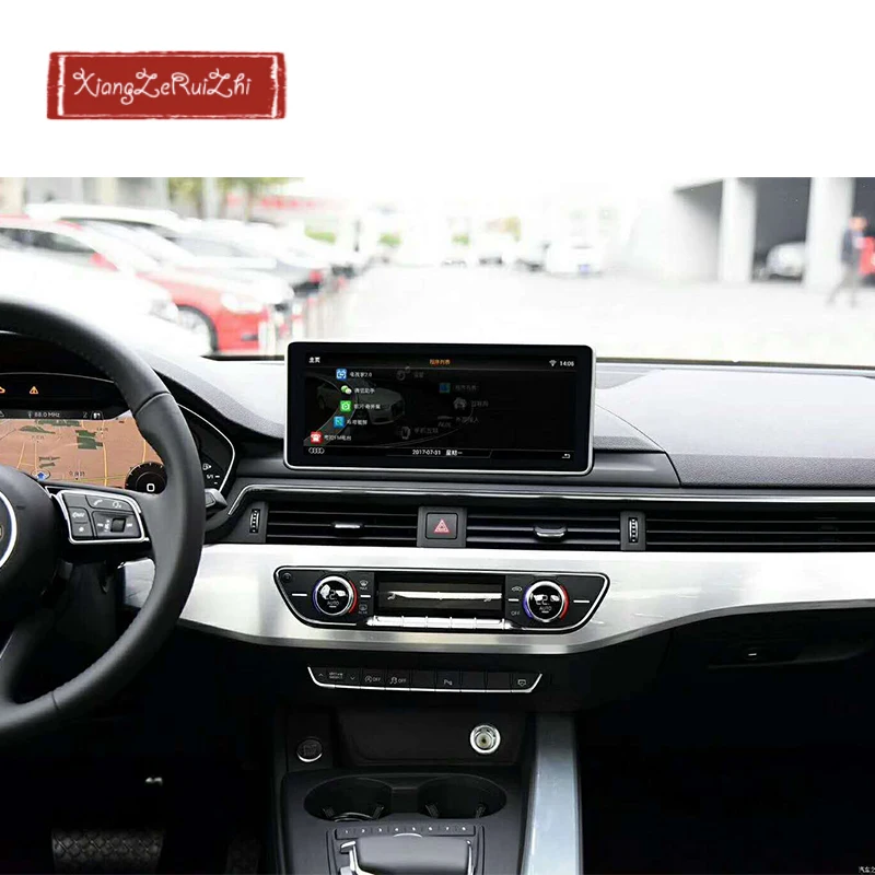 10 25 дюймовый android-автомобиля gps dvd Автомагнитола для AUDI A4L (2017-2018) с радио/видео/USB/WI-FI