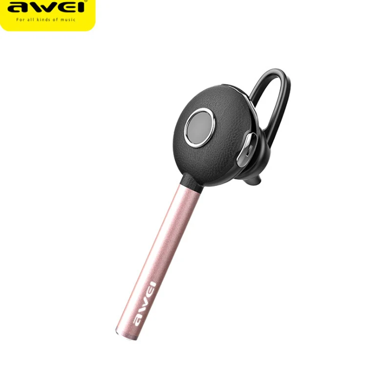 Awei A825BL Bluetooth наушники беспроводная гарнитура металлические мини-наушники с