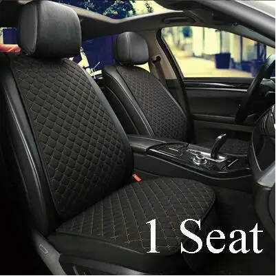 1pcs Подушки для автомобильных сидений, защита для автомобильных сидений, подушка для автомобильных сидений, коврик для авто, передний автомобильный Стайлинг, аксессуары для интерьера, чехлы для сидений - Название цвета: 1pcs