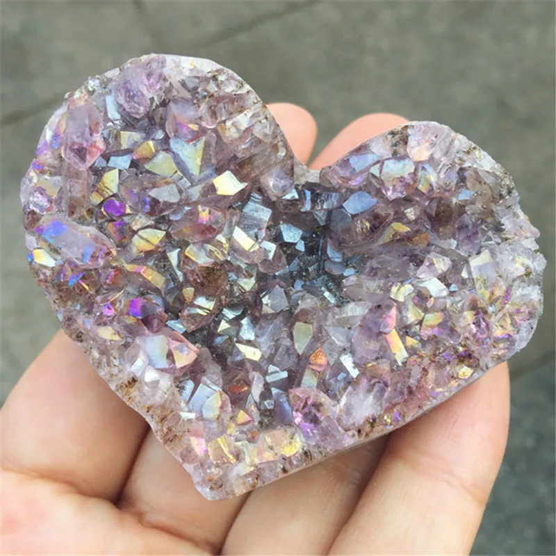 1 шт. лечебные кристаллы камни в форме сердца|Камни| |