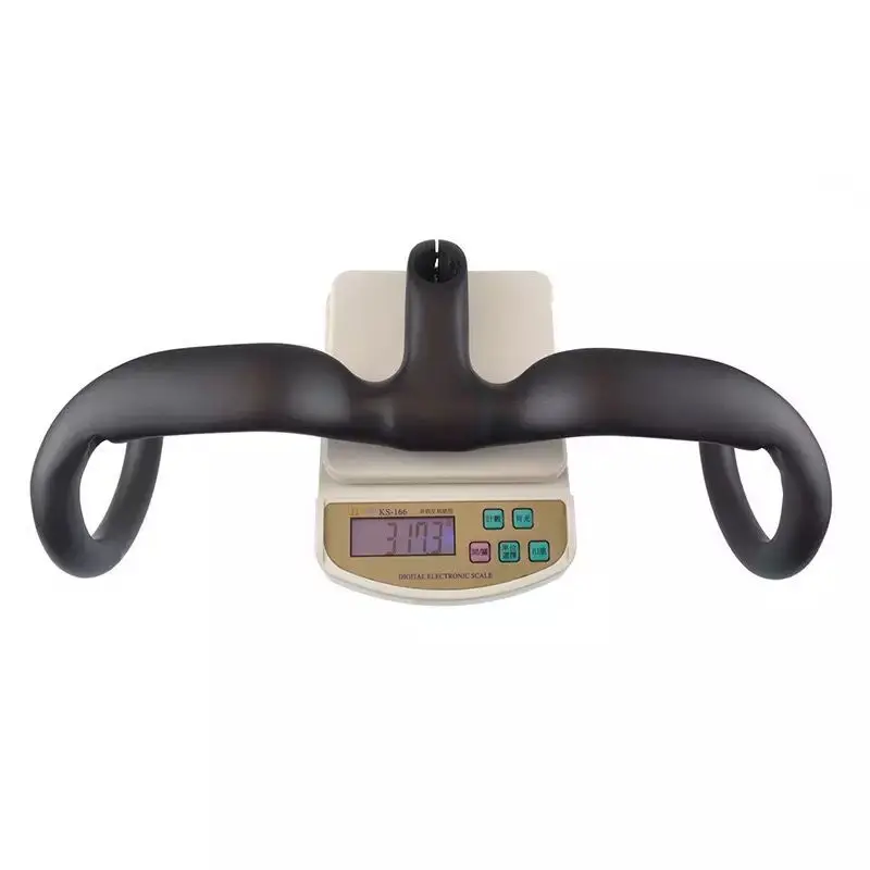 TOSEEK Интегрированный Дорожный велосипед руль со штоком углерода Рули для