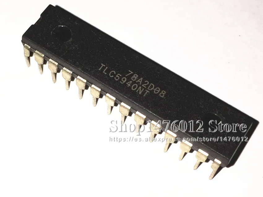 1 шт./лот TLC5940 TLC5940NT TLC5940N DIP28|Интегральные схемы| |