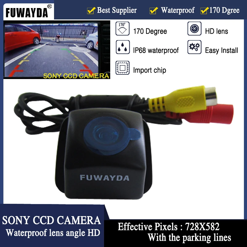 Автомобильная камера FUWAYDA для зеркала заднего вида SONY CCD TOYOTA Prius 06 10/ Camry 09 Aurion 11 с