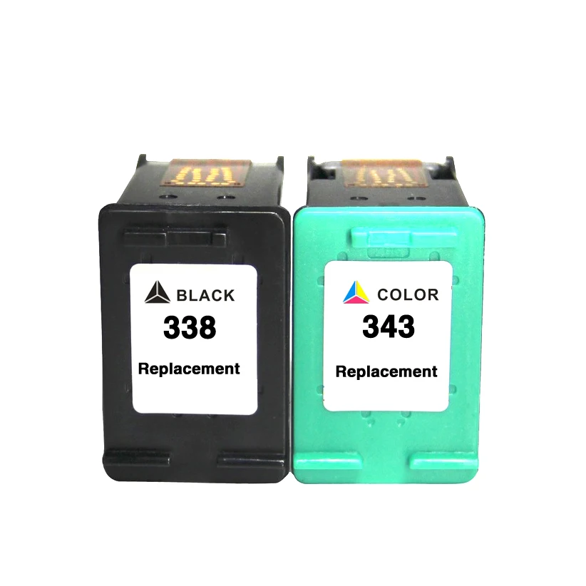 

compatible ink Cartridge Replacement for 338 343 hp338 hp343 Ink Cartridge for Deskjet 460C 5740 6520 6540 6840 8150