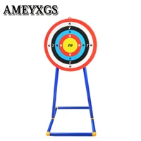 1pc kids archery stand target board hanging bow arrow toy shooting game fun plastic for outdoor game practice accessories gift