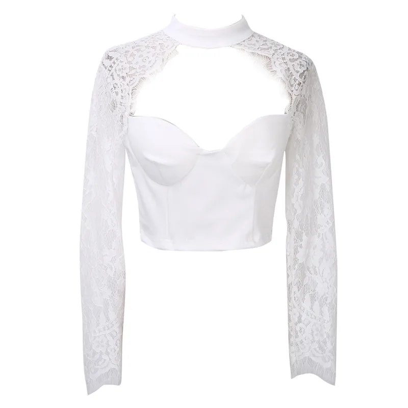 Женская футболка с длинным рукавом летняя и осенняя сексуальная вырезами