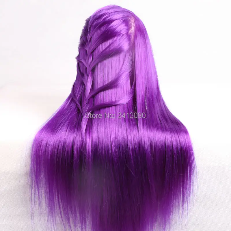 22 &quotфиолетовые волосы яки манекены учебная головка для парикмахера голова