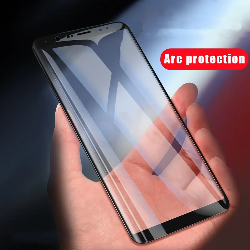 Закаленное стекло для Samsung Galaxy S9 Plus защита экрана на 3D Note 9 Защитное S8 S7 Edge