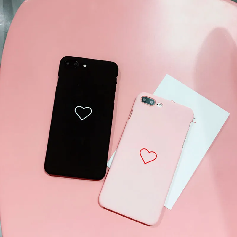 Чехлы для телефонов KACOOL с сердечками iPhone 6 6Plus 6s Plus жесткий защитный чехол из