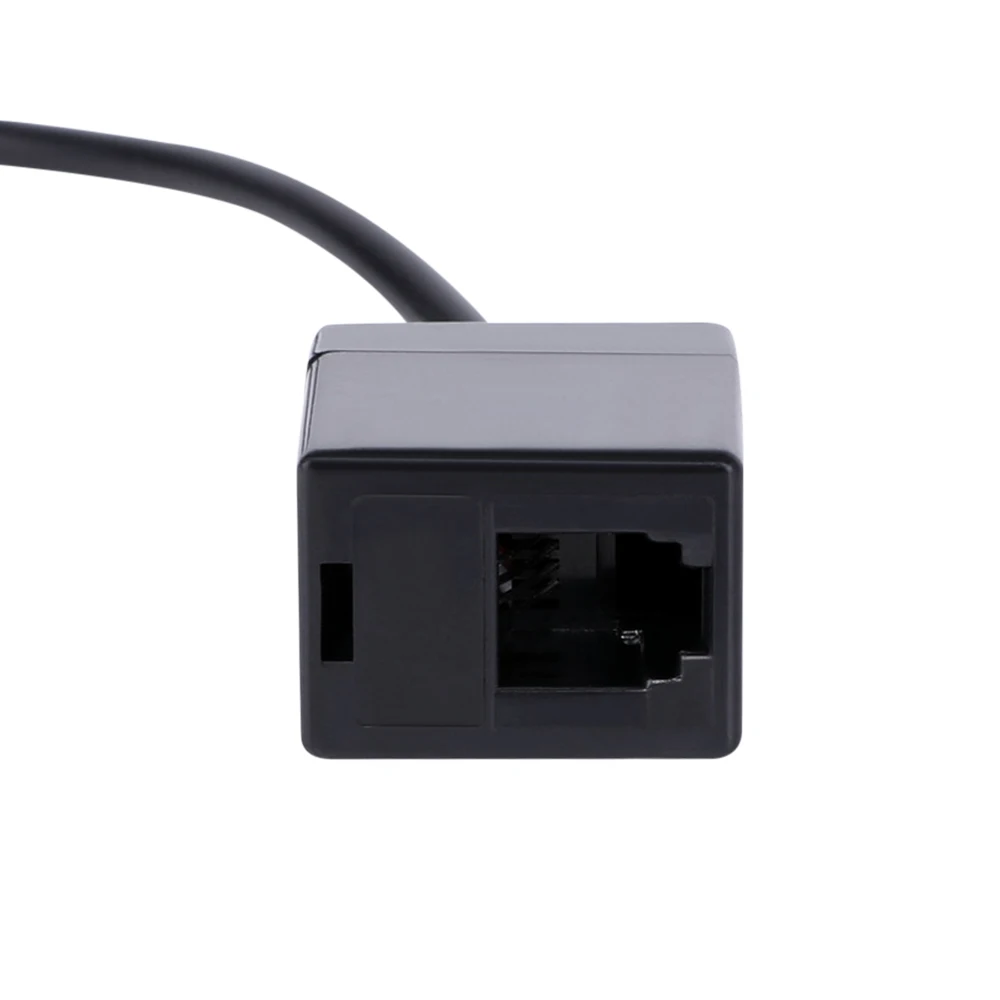 3.5mm Male Plug to RJ9 Female Adapter Extension Cable Telephone Cord |