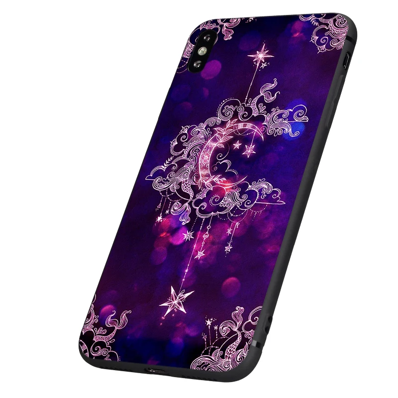 Черный чехол ТПУ для iphone 5 5s se 6 6s 7 8 plus x 10 чехол силиконовый чехол для iphone XR XS 11 pro MAX чехол infinity on фиолетовый