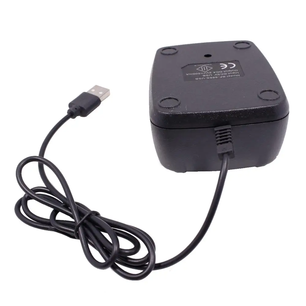 2 шт. Baofeng USB адаптер зарядное устройство двухстороннее Радио рация BF 888s зарядная