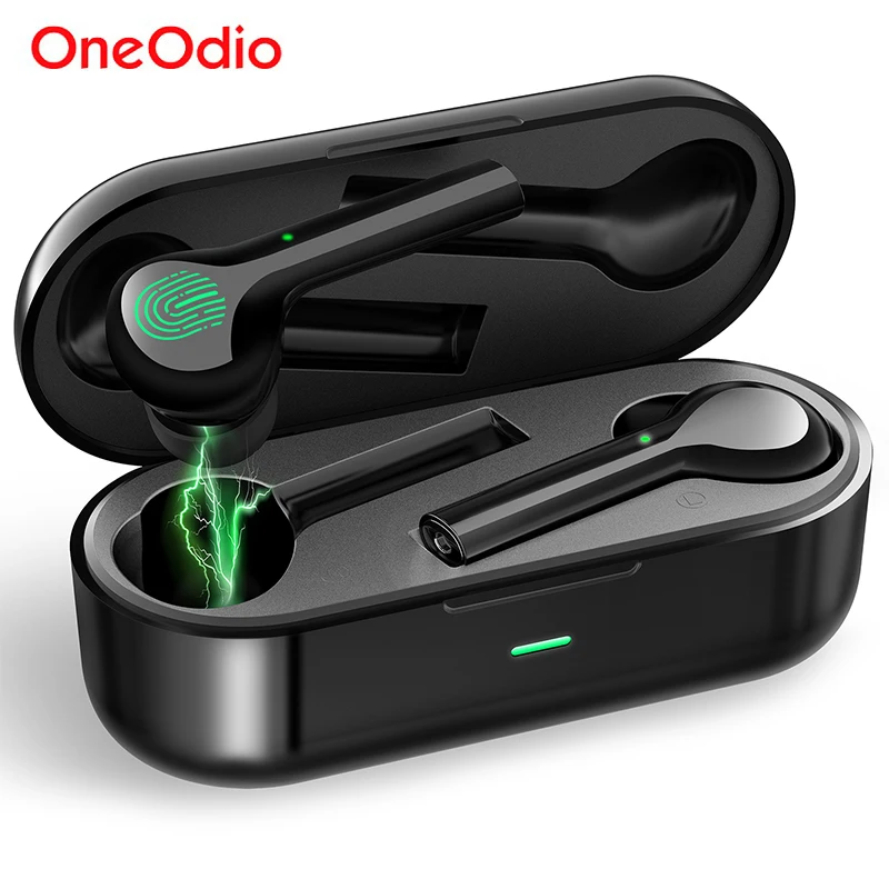 Oneodio Bluetooth наушники 5 0 TWS беспроводные гарнитуры сенсорное управление Стерео