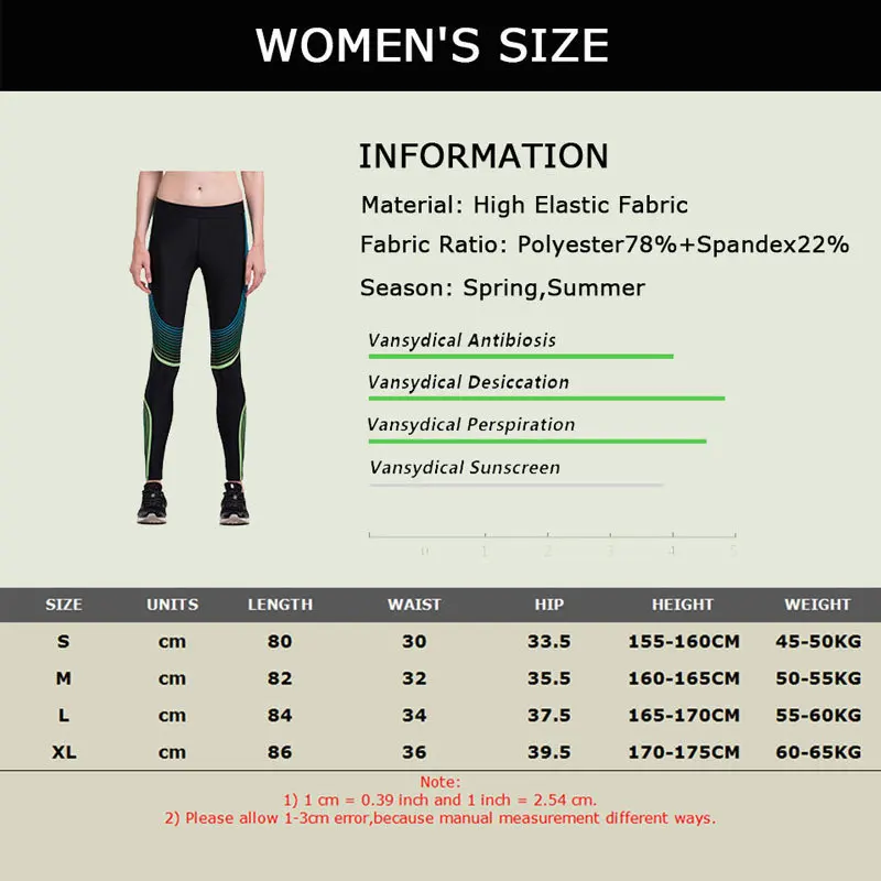 

Women Fitness Pants Compression Elastic Tights Female Exercise Sports Running Trousers Gym Slim Leggings