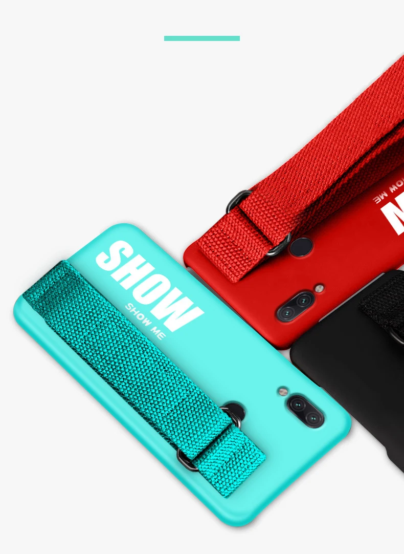 Чехол для Xiaomi Redmi Note K20 7 8 Pro 5 5A 4 4X6 6A Plus S2 чехол Мягкая силиконовая матовая задняя крышка для Redmi Note8 чехол с ремешком на руку