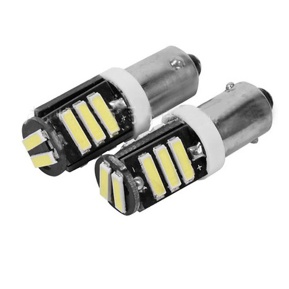 Yushuangyi 100X BA9S 7014 11SMD светодиодный Белый клиновидный боковой светильник для