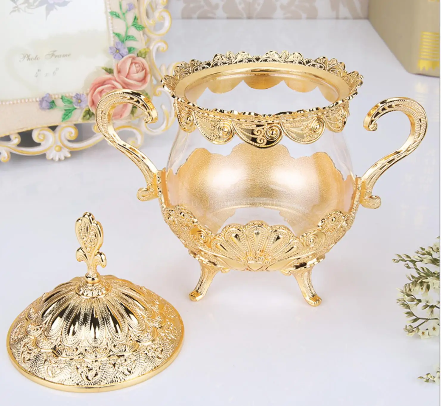 Украшение для дома стеклянная кухонная утварь глутамат натрия контейнеры