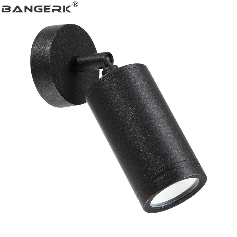 Modern Outdoor Wall Lamp Spotlight Waterproof LED Porch Lights Adjustable Angle Sconce Light Garden Balcony Lighting | Освещение