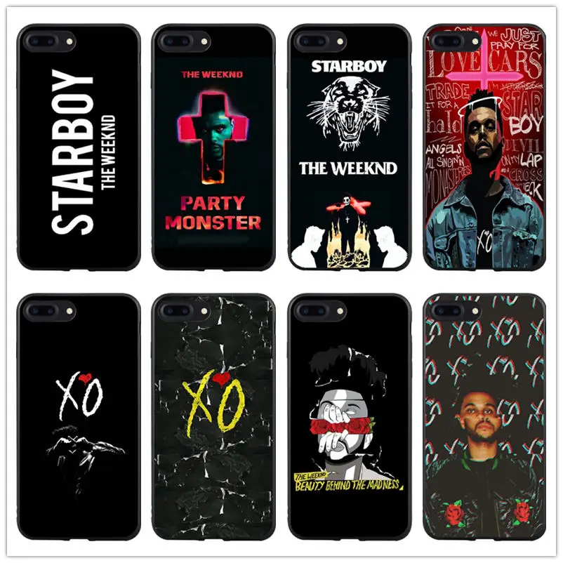 Канада певица модными принтами xo the weeknd starboy силиконовый чехол для мобильного