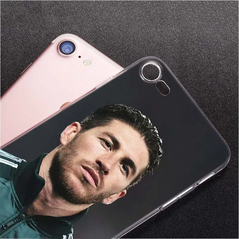 Прозрачный силиконовый чехол Sergio Ramos SR4 модный для iPhone 11 11Pro XS MAX XR X 8 7 6S 6 Plus 5S чехол для телефона