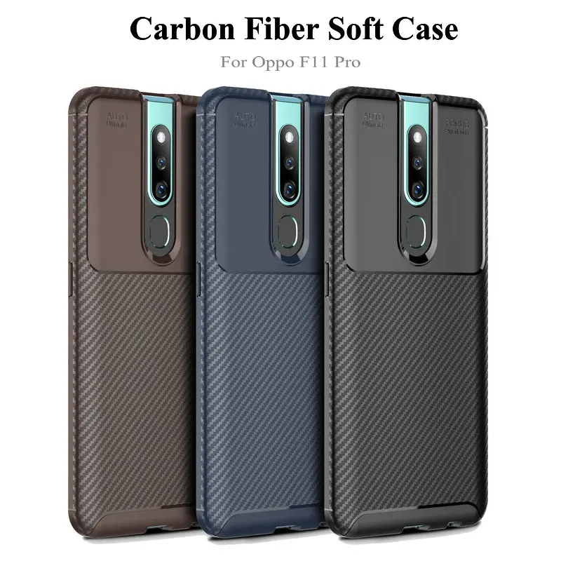 Винтажный деловой Мягкий ТПУ чехол для Oppo F11 Pro Ударопрочный силиконовый F9 F7 из