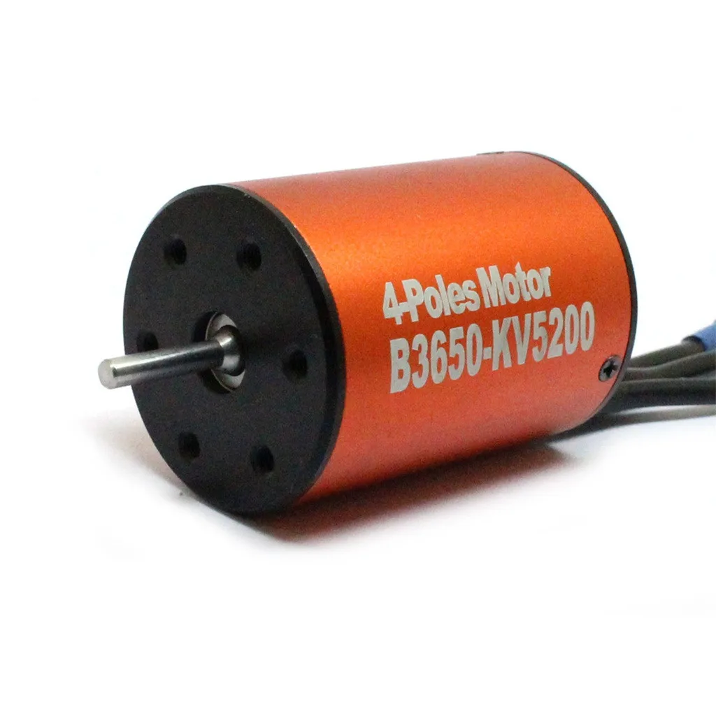 Аксессуары B3650 5200KV бесщеточный двигатель + 60A ESC Карта программы комбо для 1/10 RC