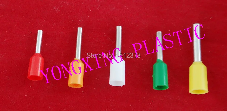 

680pcs/box 5 size 5 colors insulated cord end pin terminal block kits E0506/0508/7508/1008/1510