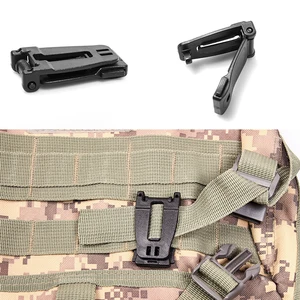 Универсальный Тактический ремешок с зажимом для рюкзака, веб Доминатор