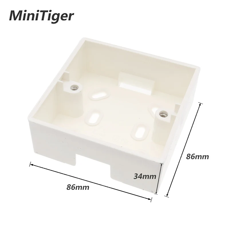 Внешний монтажный ящик Minitiger 86 мм * 34 для стандартного сенсорного выключателя и