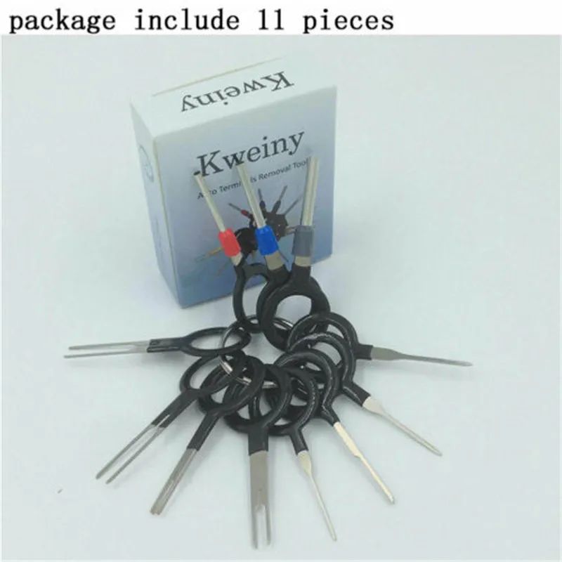 

2019 Newest Hot 11pcs CAR Terminal Removal Tool Kit Wiring connector Pin Release Extractor Pulle