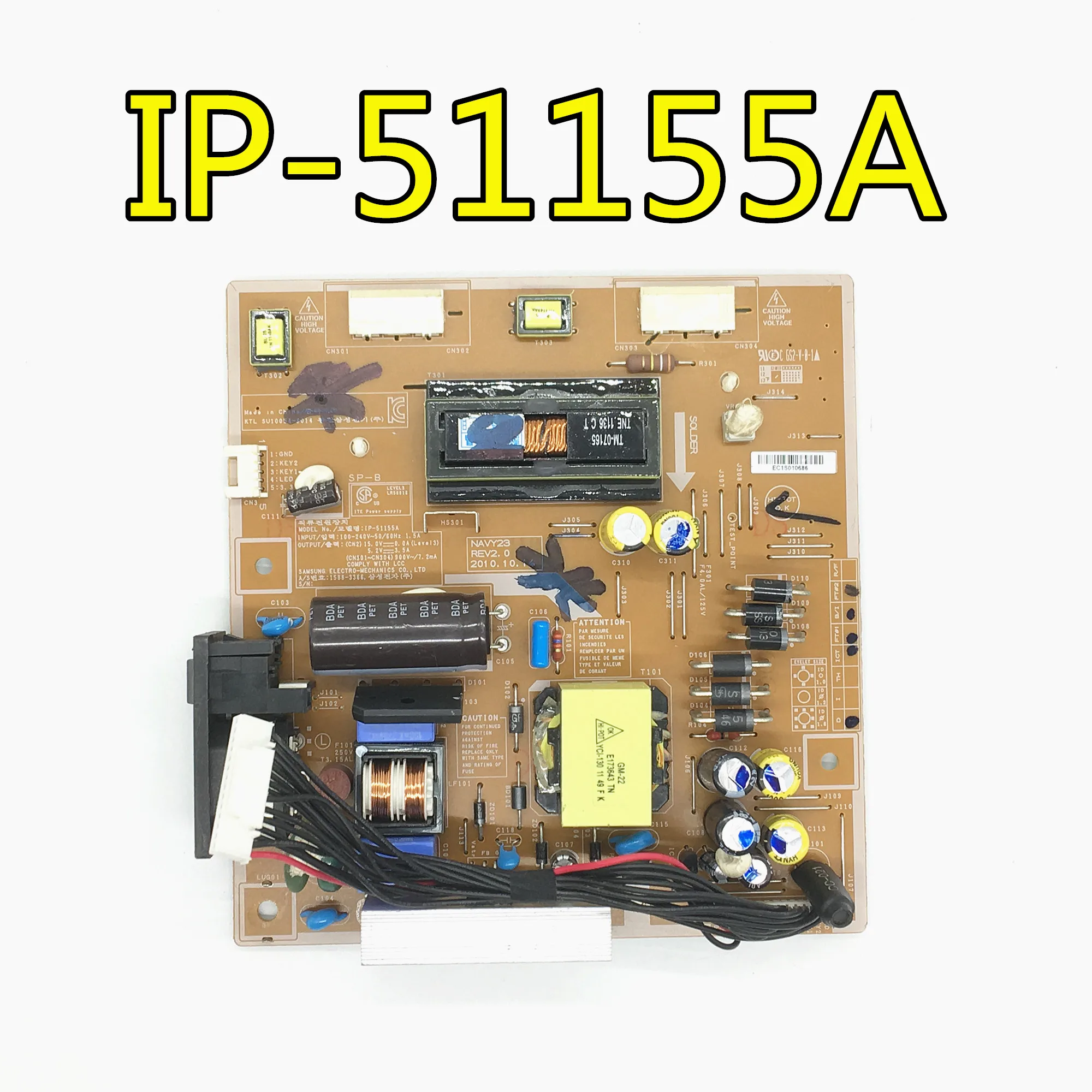 Для samgsung F2380 NV23WS силовая плата SMMD230 IP 51155A отправляется заменяющая отличается от