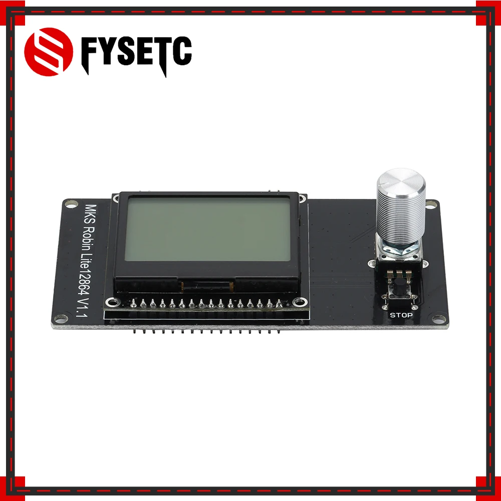 3D принтеры доска STM32 Управление 32 бит Робин Lite платы с мини 12864 ЖК дисплей Дисплей