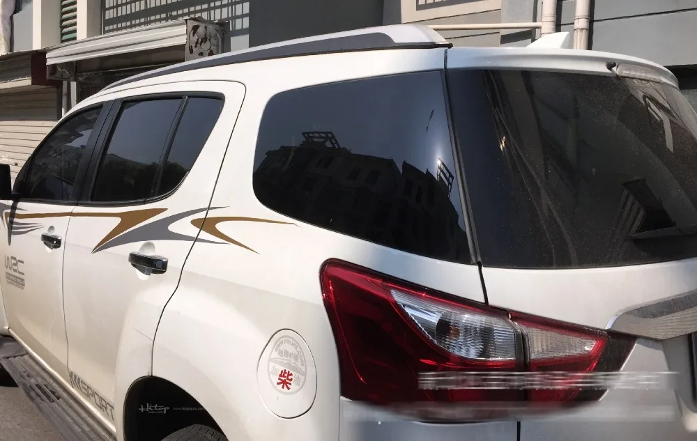 Новое поступление, багажник на крышу, рейка на крышу для Isuzu MU-X MUX, стиль, только для украшения, обновленная внешняя форма