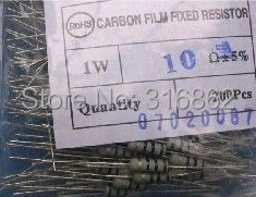 

1W 4.7R 1W 4.7OHM 1W4.7R Carbon Film Resistor 5% 500pcs/LOT Free shipping
