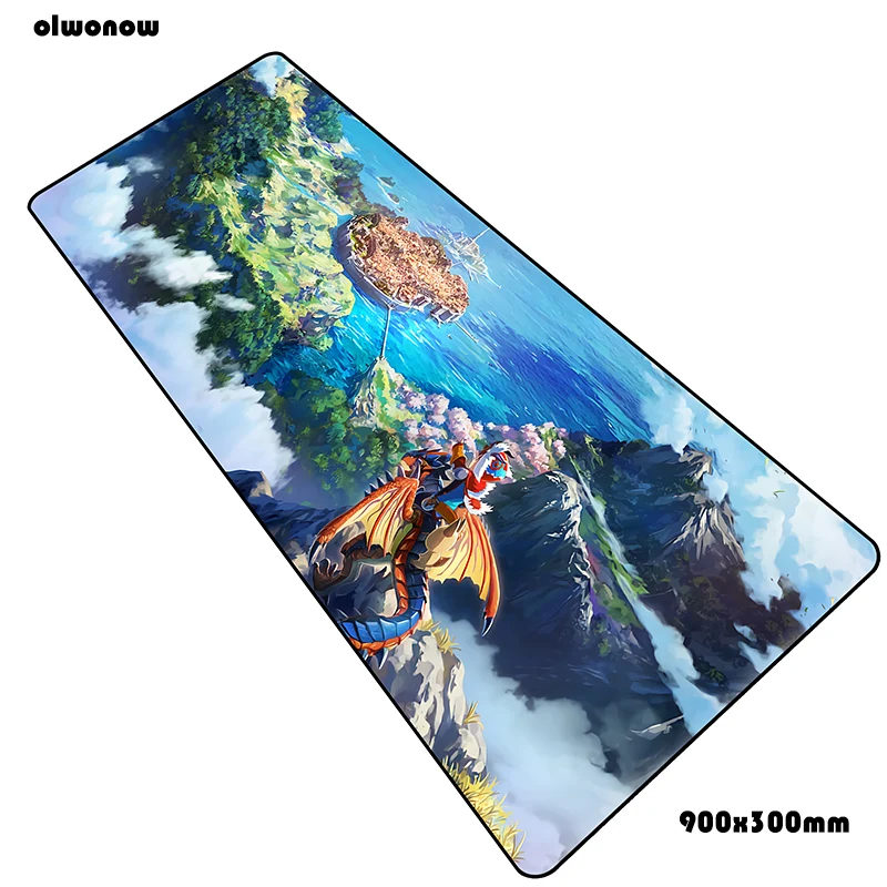 Monster hunter коврик для мыши 900x300x3 мм красивый игровой коврик для мыши большая клавиатура Коврик для мыши - Цвет: Size 900x300x3mm