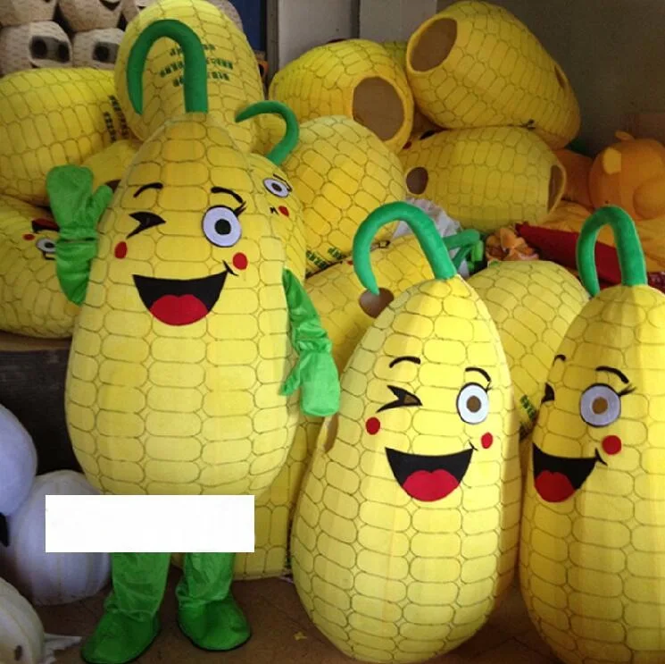 Можно помыть водой материал EVA маскарадный костюм кукурузы еда мультфильм одежда