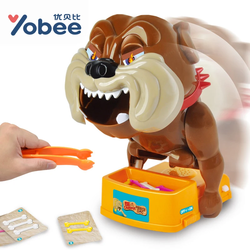 Yobee новинка собака шутки игрушки стоматолог укус пальца интерактивные Семья