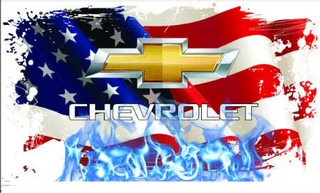 

Автомобильный флажок пользовательский баннер автомобилей Chevrolet баннер 3x5ft 100% полиэстер 88