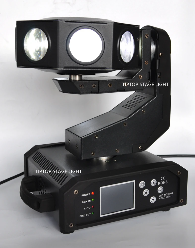 

TIPTOP Unique Design Led Single Head Flying Moving Light High Brightness RGBW 4in1 Cree Led 8pcs 40W Lamp DMX Moving DJ Light