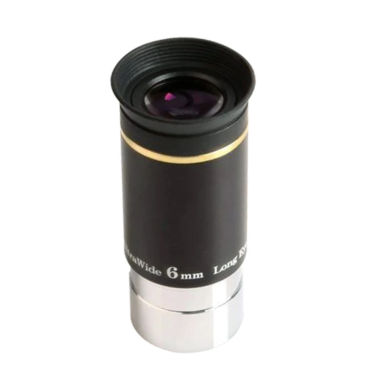 Celestron 66 градусов ультра широкий 6 мм 9 мм 15 мм 20 мм части окуляра телескопа uw6мм широкоугольный окуляр астрономический телескоп части