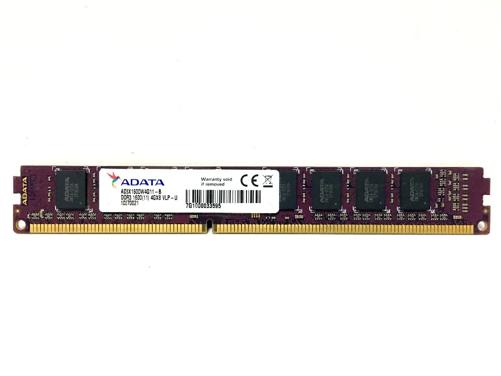 ADATA PC Память RAM Модуль памяти компьютерный Настольный DDR3 2 ГБ 4 8 PC3 1333 1600 МГц DDR2 800 4G 8G
