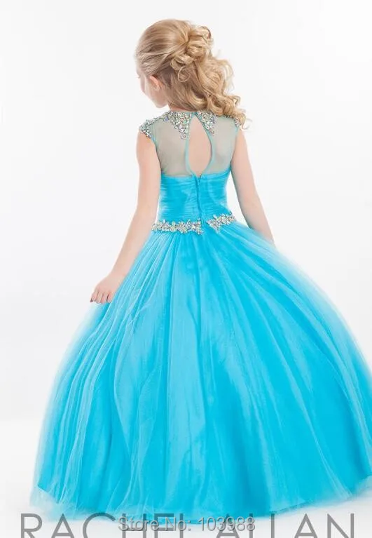 Buyevalue От 2 до 14 лет кружевные тюлевые платья с цветами для девочек белые детей