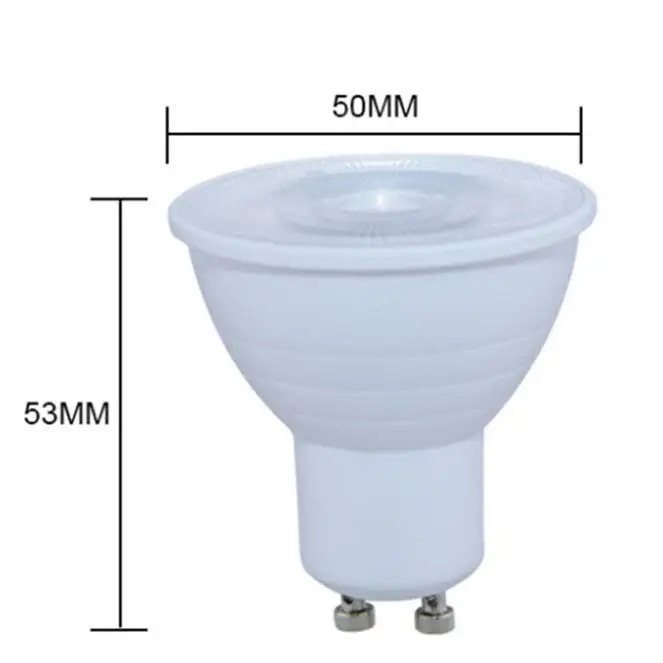 Светодиодная лампа MR16 GU10 E14 E27 высокой мощности 6 Вт 220 В переменного тока 2835 SMD